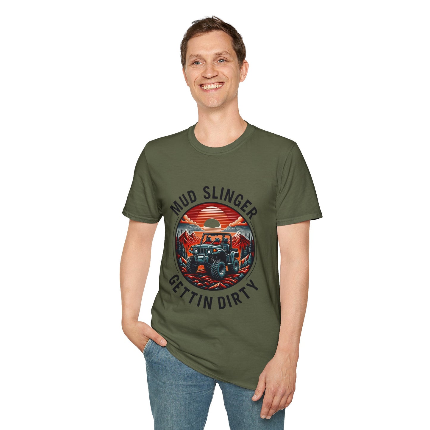 Adventure Ready Unisex T-Shirt | Mud Slinger, Off-Road, Outdoor Fun, Casual Wear