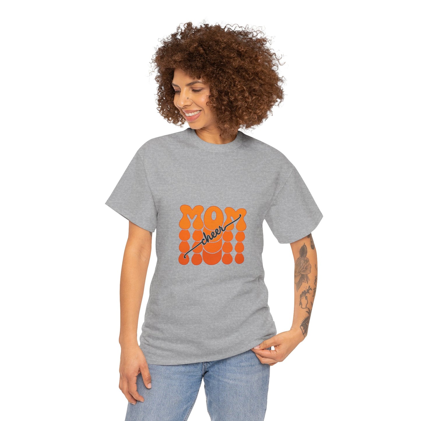 Retro Mom Cheer Tee
