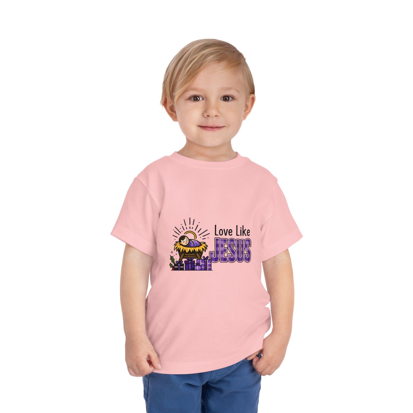 Love Like Jesus Toddler Christmas Tee