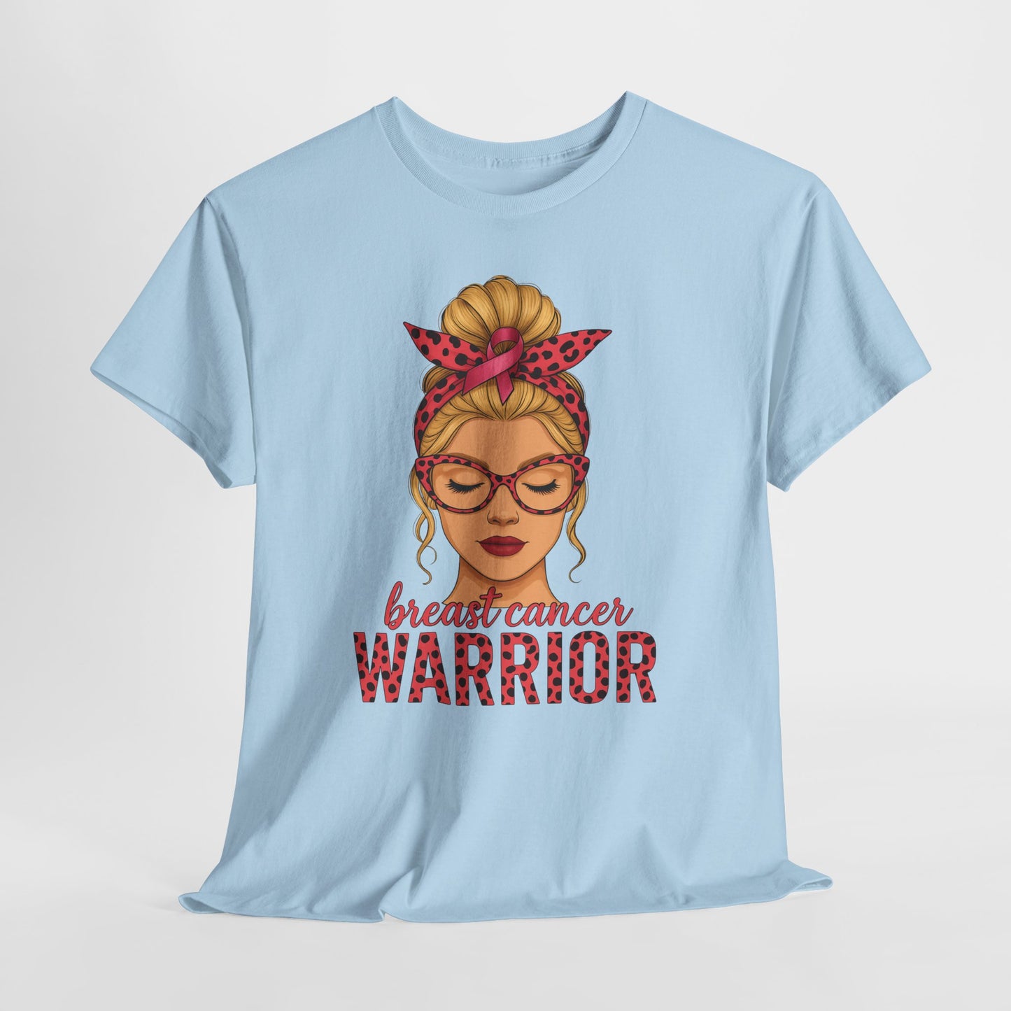 Breast Cancer Warrior Tee - Pink Ribbon Support