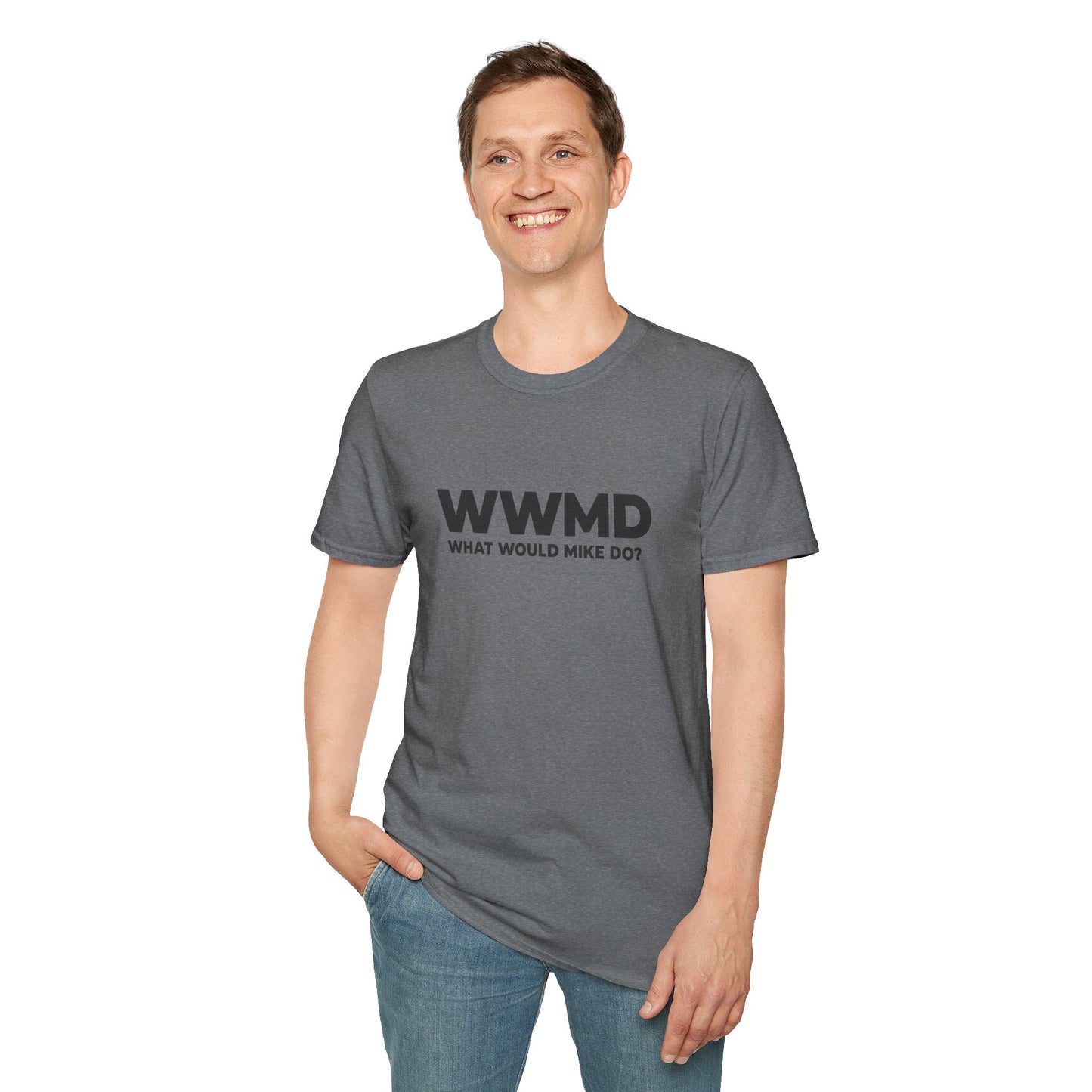 Inspirational Unisex T-Shirt, Gift for Friends, Motivational Quote Shirt, Casual Style Tee for Everyday Wear, WWMD Design