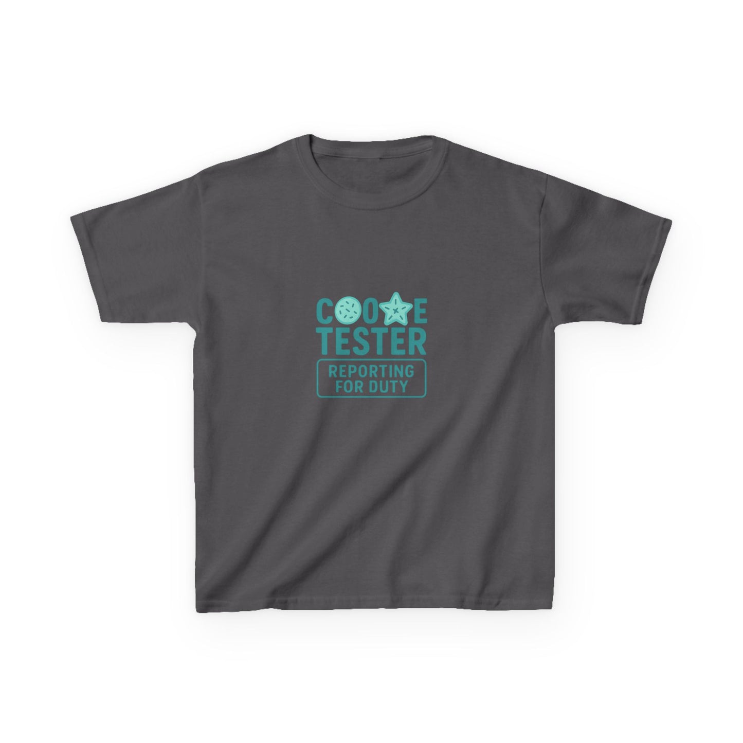 Cookie Tester Dinosaur Christmas Kids Tee
