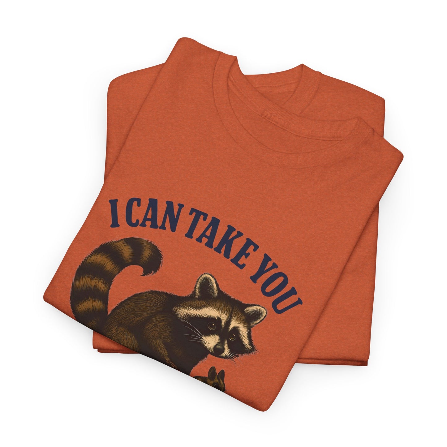 Cotton Tee Vintage Raccoon Bicycle Graphic Shirt