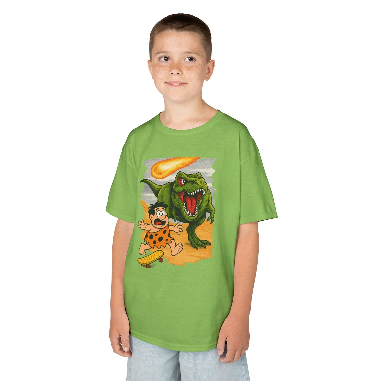 Dino Adventure Kids Tee - Fun Dinosaur Graphic Shirt, Boys T-Shirt, Playful Kids Apparel, Birthday Gift, Summer Wear