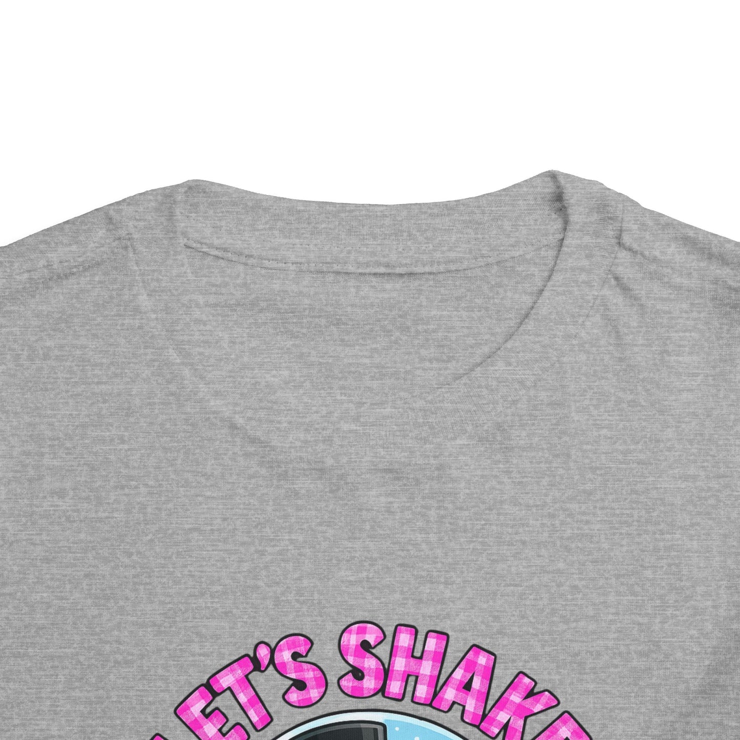 Let's Shake Things Up! Snow Globe Toddler Christmas Tee