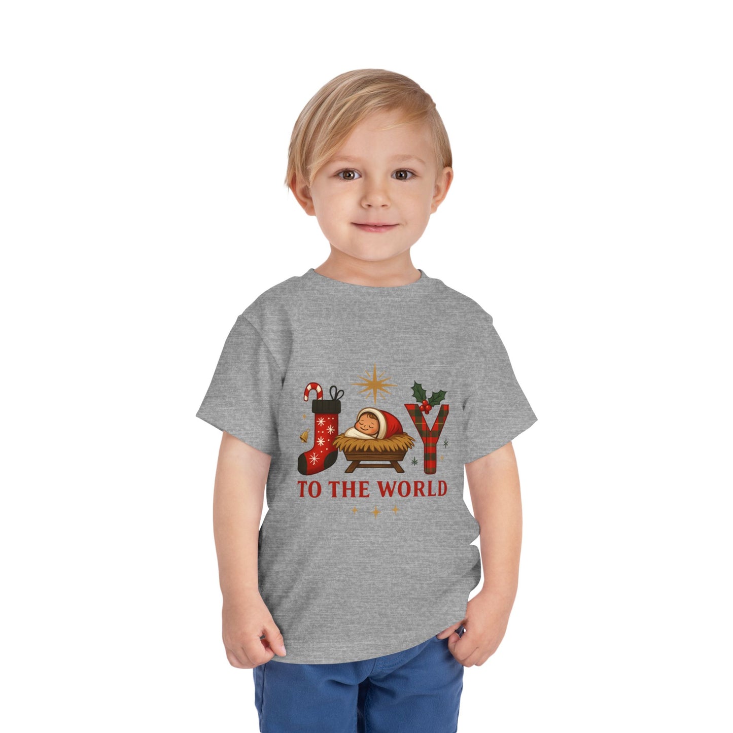 Joy to the World Toddler Christmas Tee