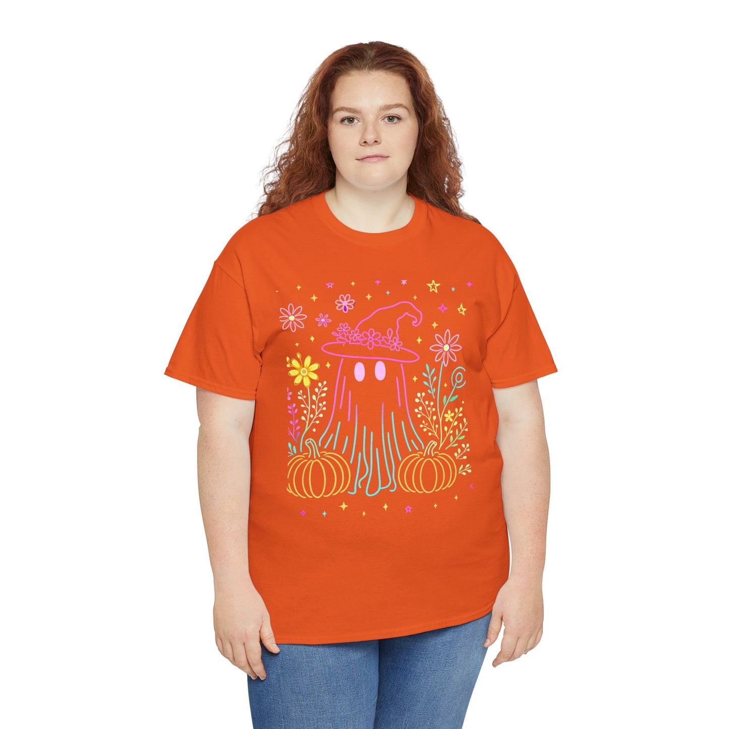 Pastel Ghost Witch Hat Tee