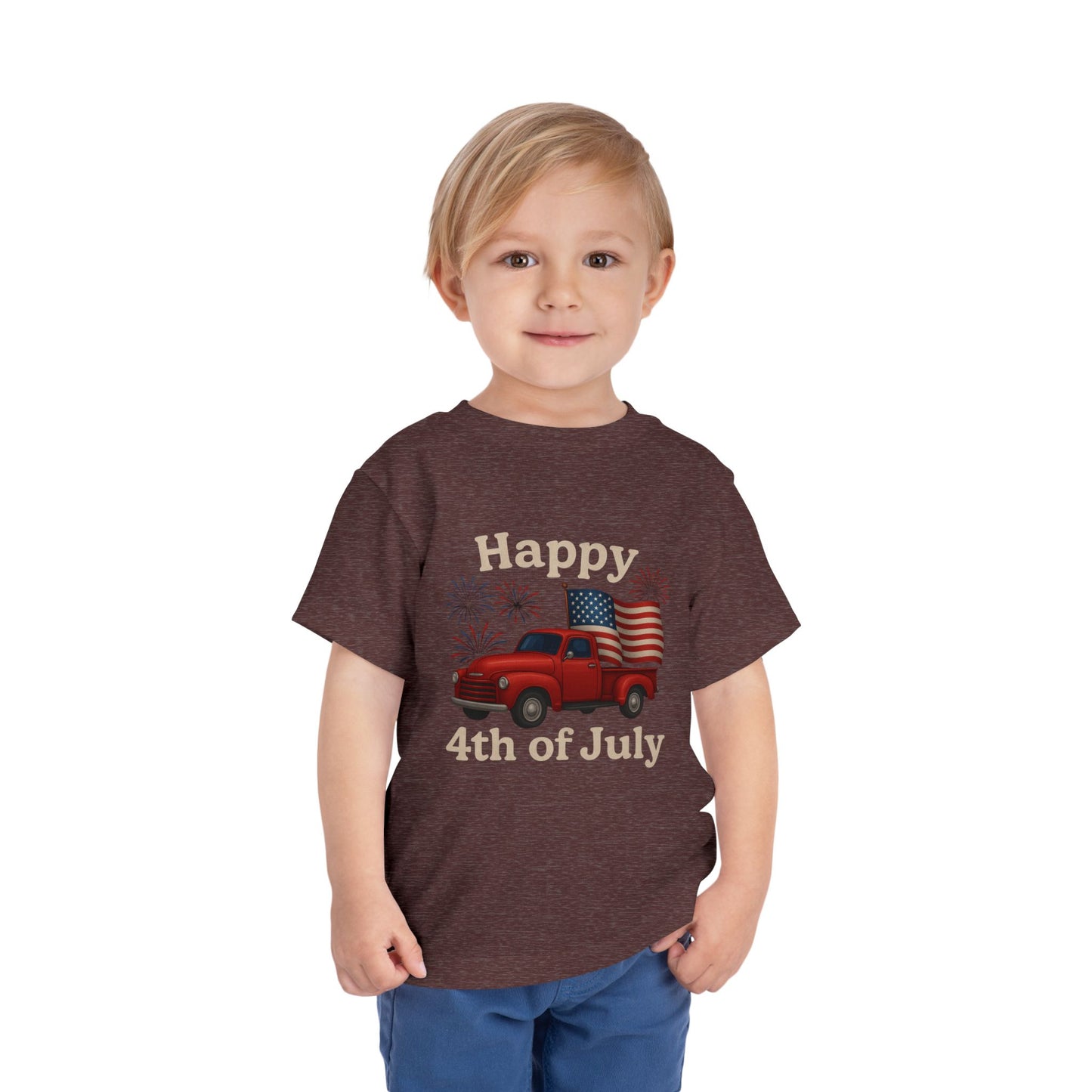 4th of July Truck Tee - Happy Independence Day!