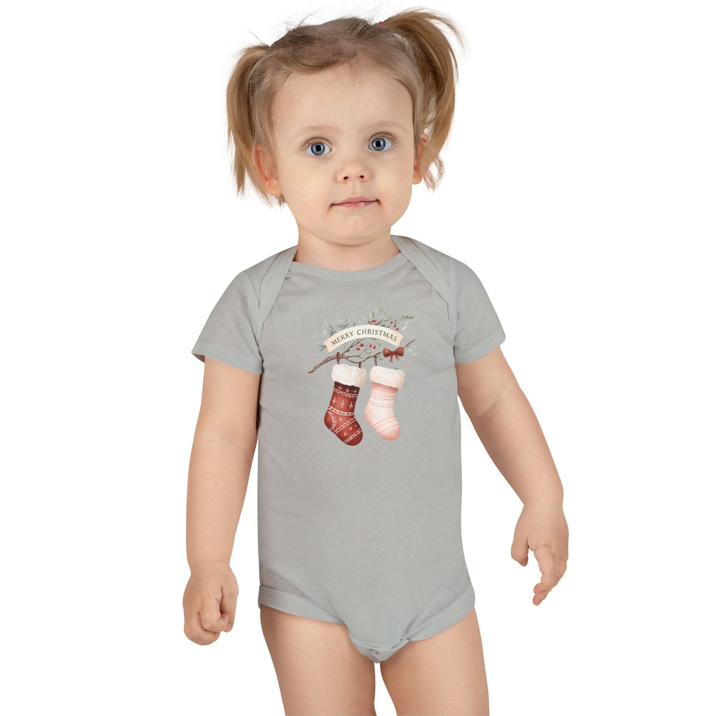 Christmas Baby Onesie, Infant Holiday Outfit, Cute Christmas Gift, Baby Shower Gift, Newborn Christmas Bodysuit