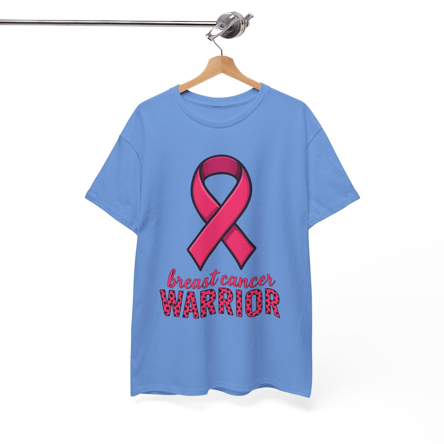 Breast Cancer Warrior Pink Ribbon Tee