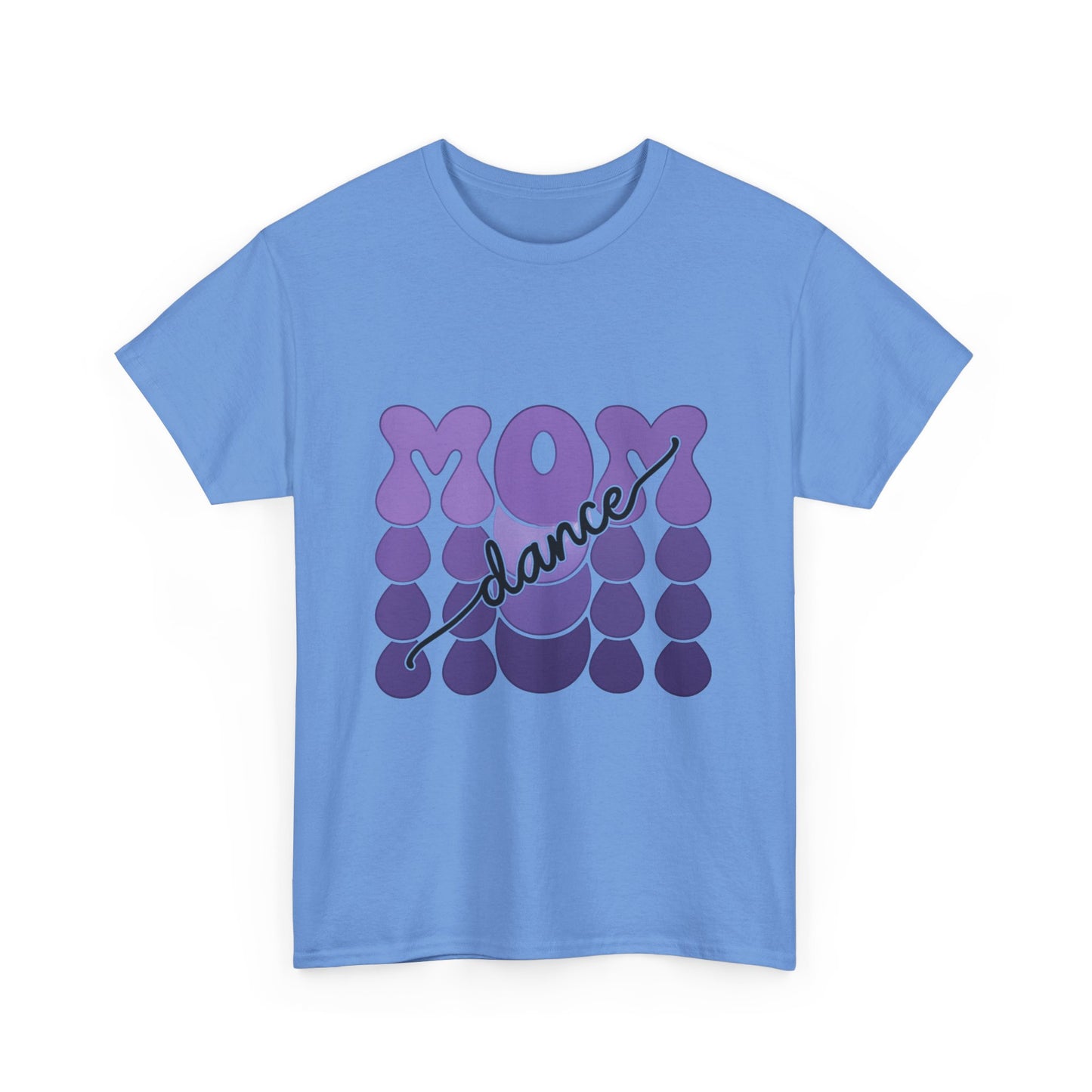 MOM Dance – Purple Letter Stage Spirit Tee