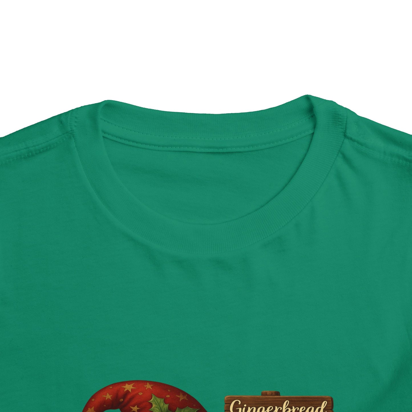 Gnome's Gingerbread Wishes Toddler Christmas Tee