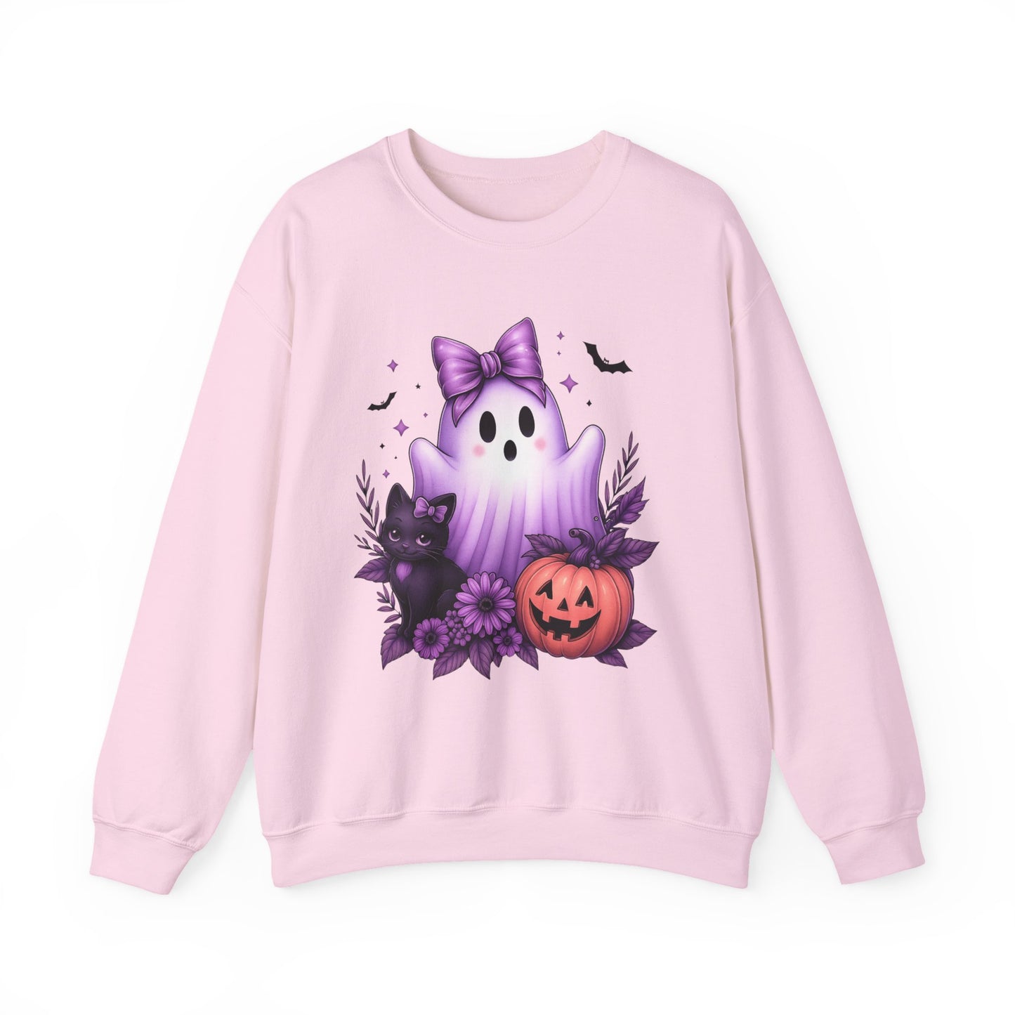 Cute Halloween Ghost Crewneck Sweatshirt