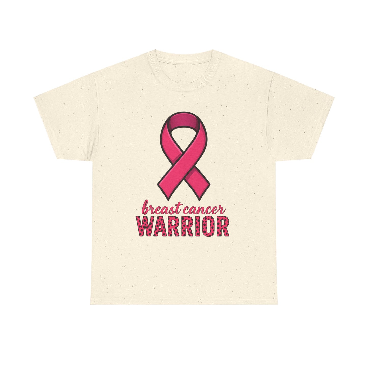 Breast Cancer Warrior Pink Ribbon Tee