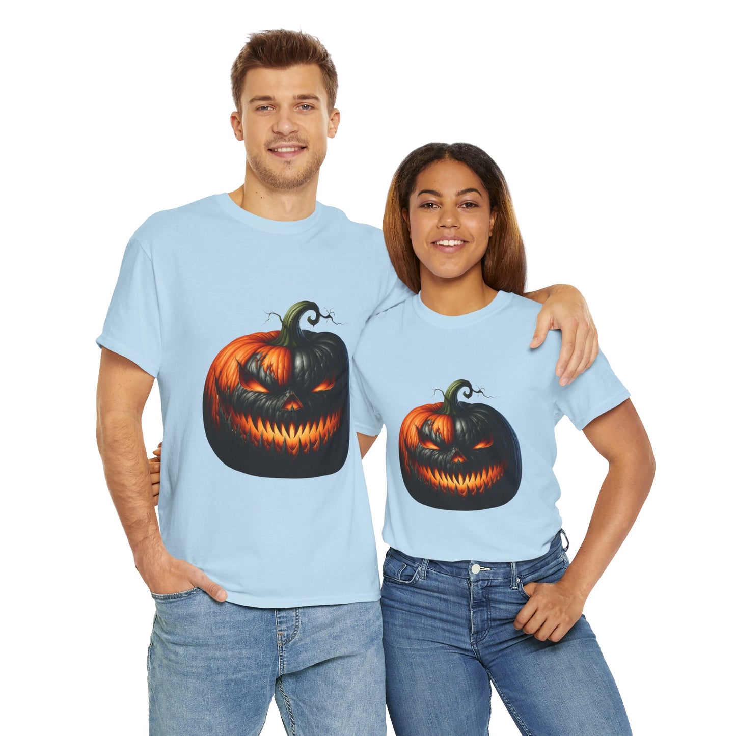Sinister Pumpkin – Halloween Glow Tee