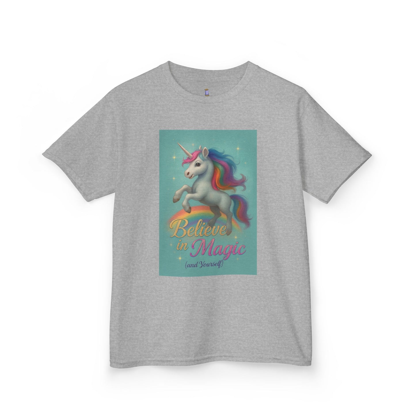 Unicorn Magic Kids Tee - Believe in Magic, Kids T-Shirt, Unicorn Shirt, Birthday Gift, Playtime Apparel