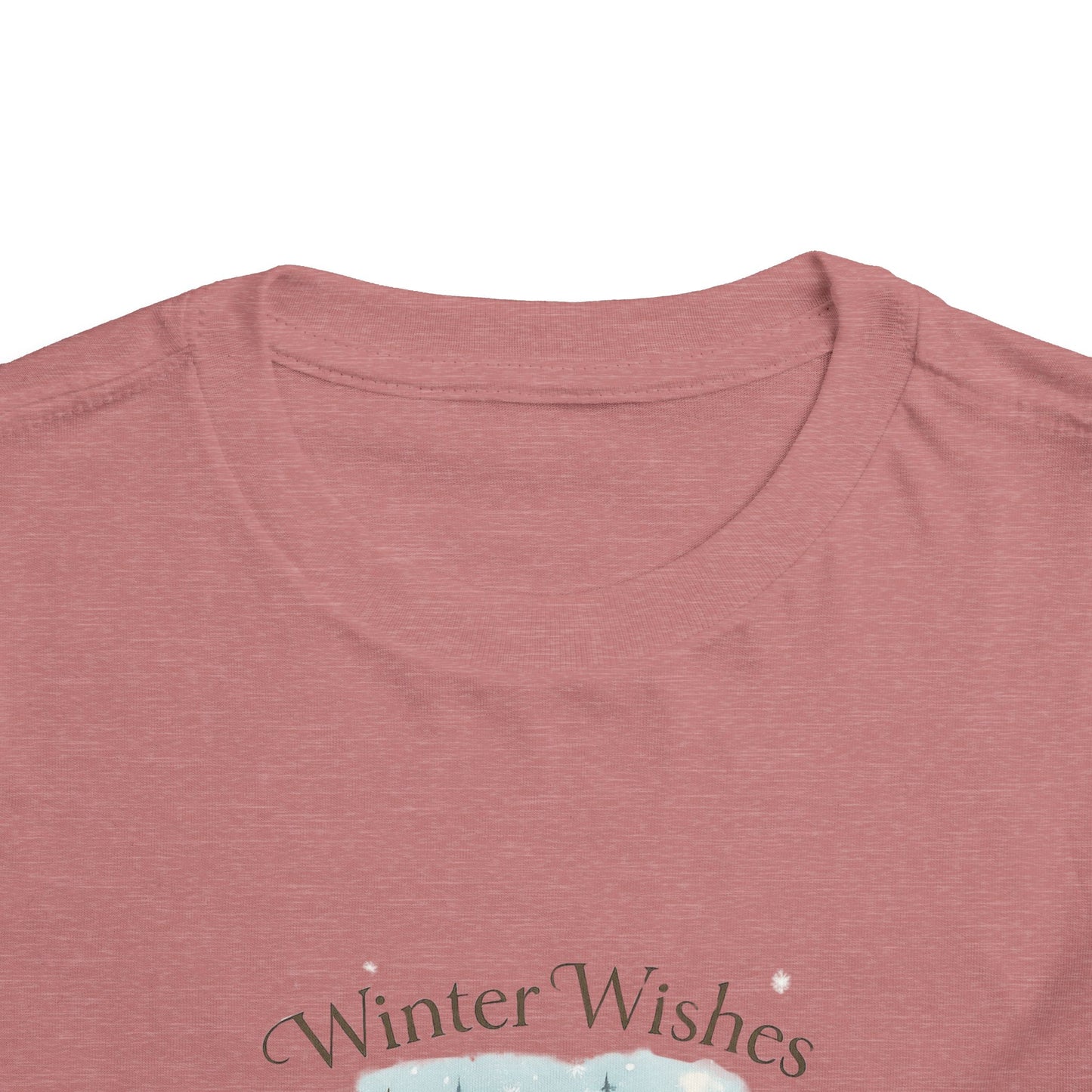 Winter Wishes Cottage Christmas Tee - Toddler Holiday