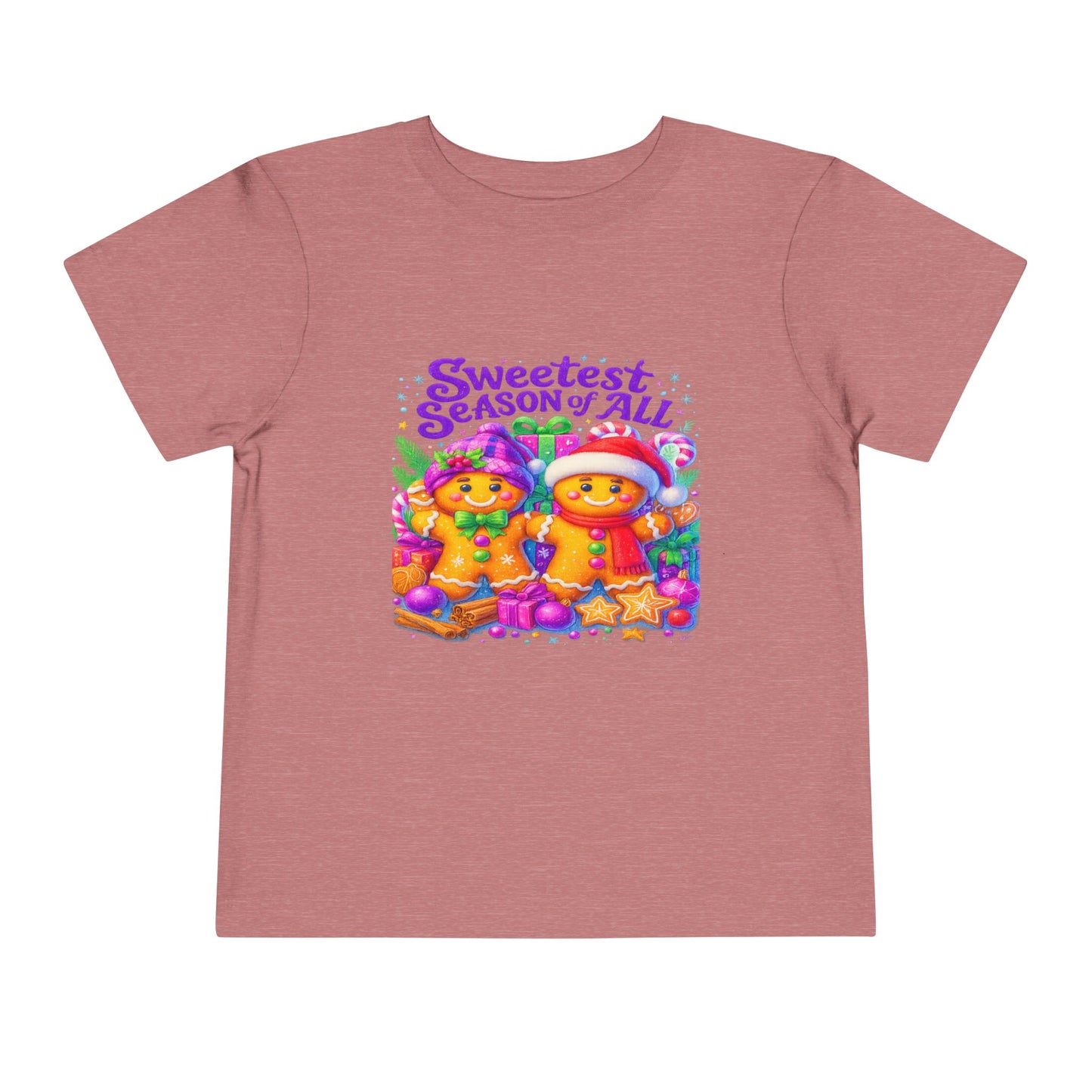 Sweetest Season Gingerbread Christmas Toddler Tee
