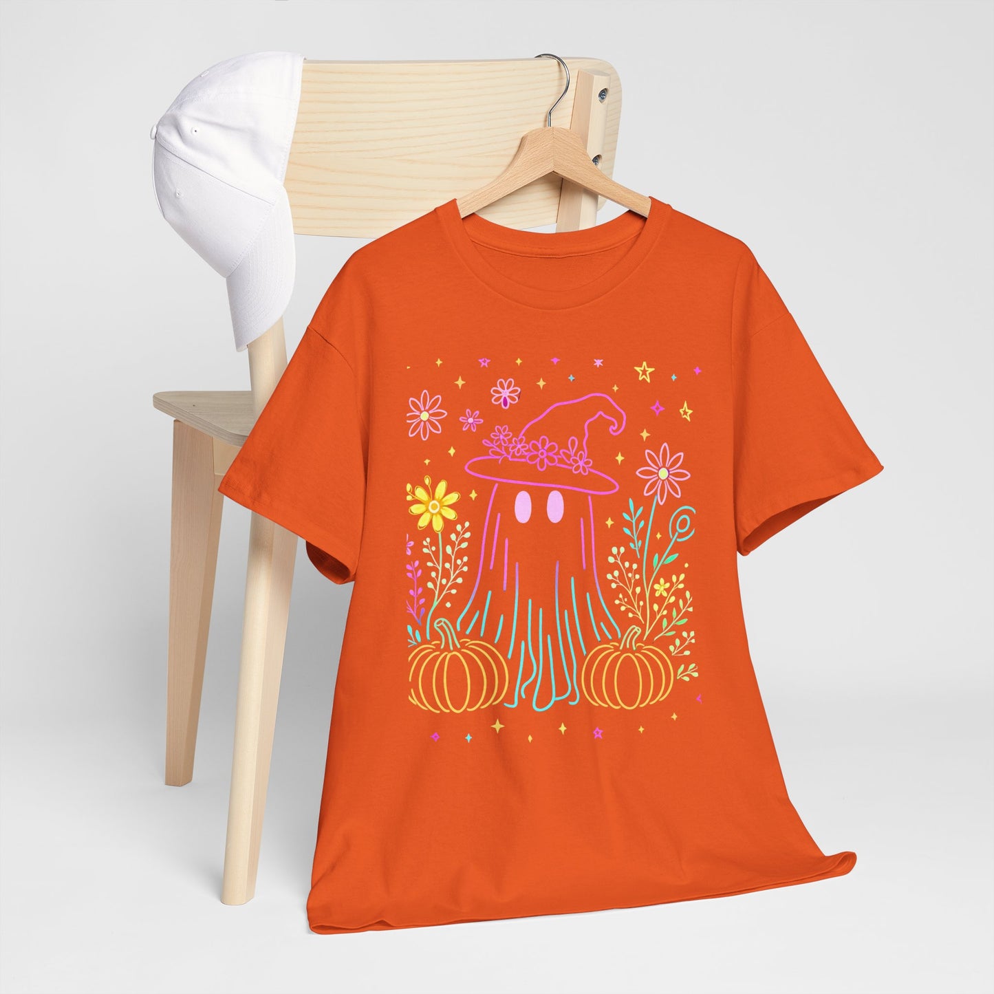 Pastel Ghost Witch Hat Tee