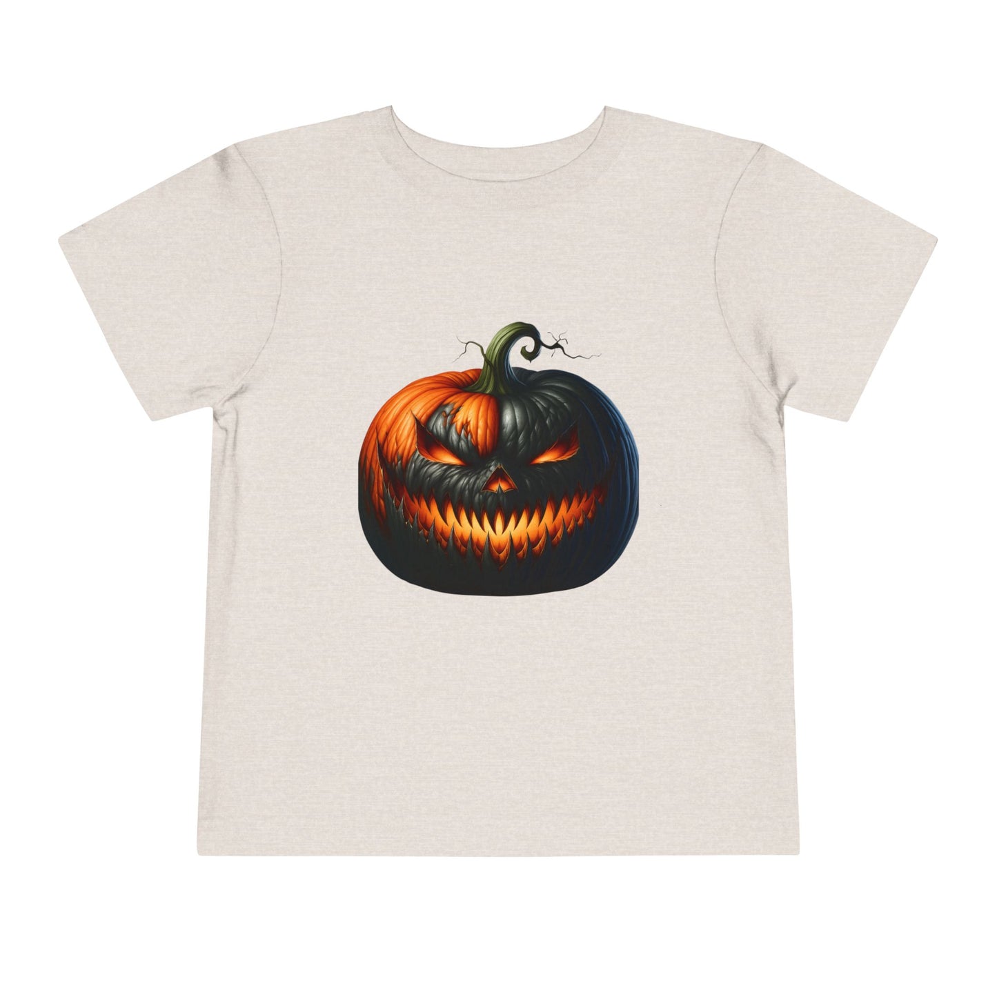 Spooky Jack-o'-Lantern Toddler Halloween Tee