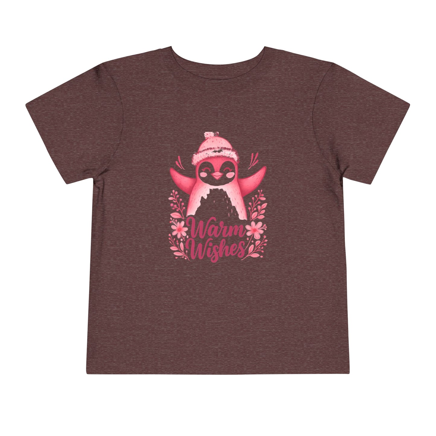 Warm Wishes Penguin Toddler Christmas Tee