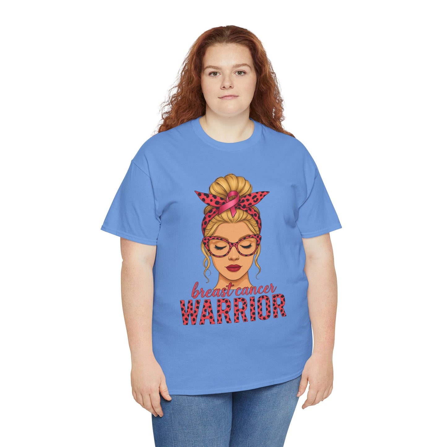 Breast Cancer Warrior Tee - Pink Ribbon Support