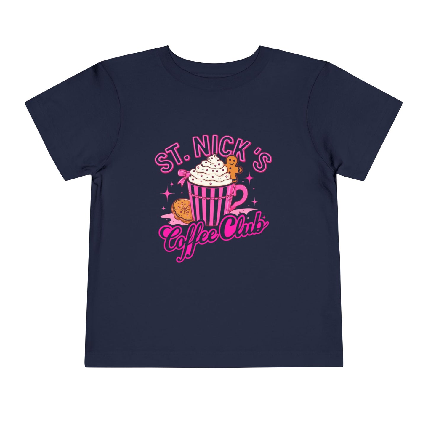St. Nick's Coffee Club Toddler Christmas Tee