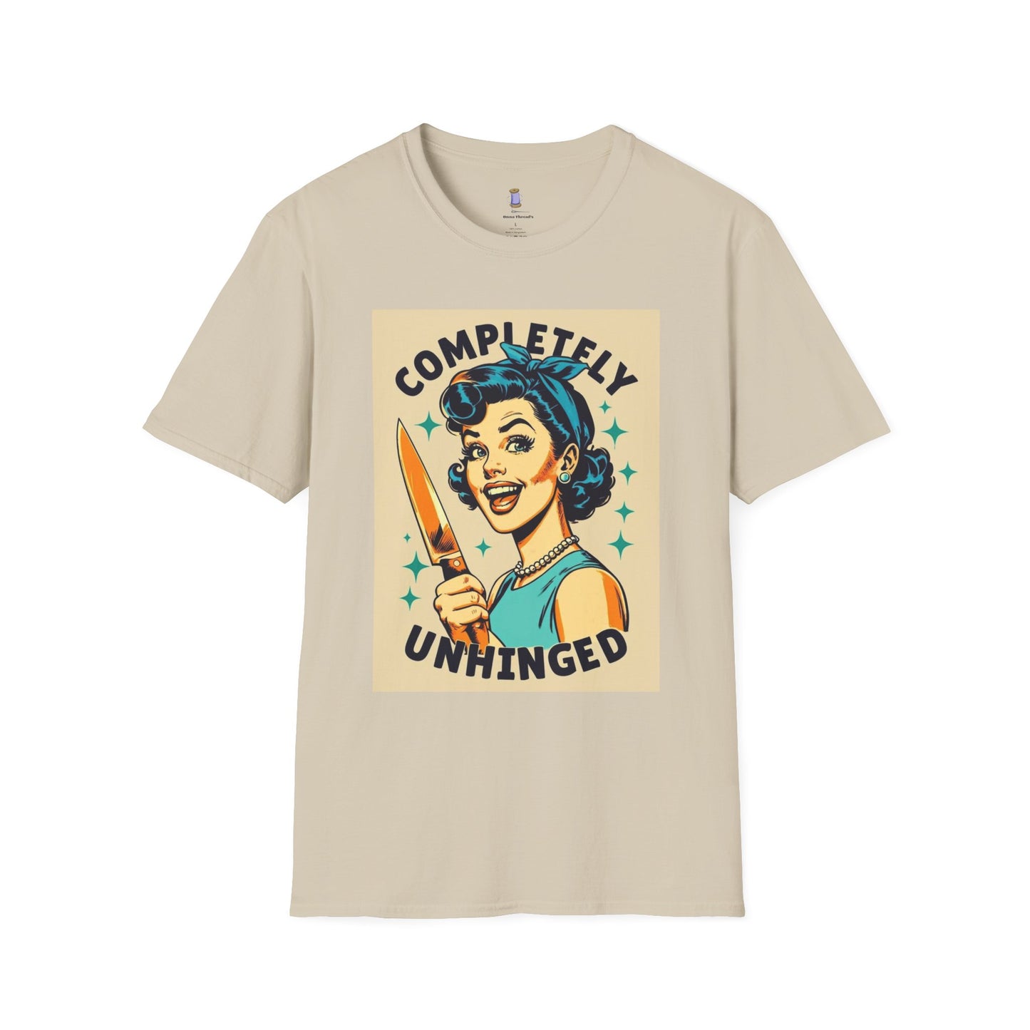 Unhinged Vintage Graphic T-Shirt | Funny Gift, Quirky Style, Unique Statement Tee, Casual Wear, Gift for Friends