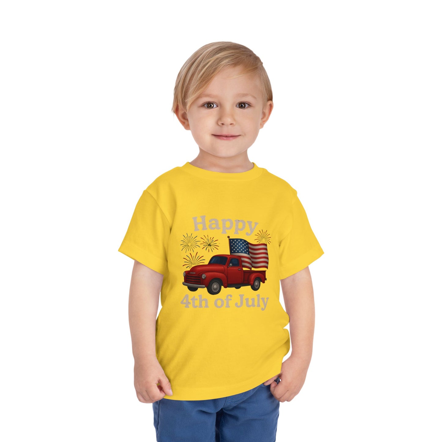 4th of July Truck Tee - Happy Independence Day!