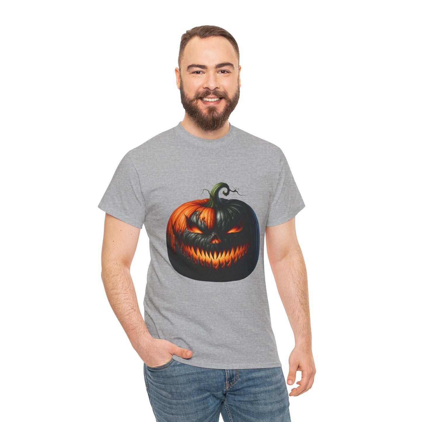 Sinister Pumpkin – Halloween Glow Tee
