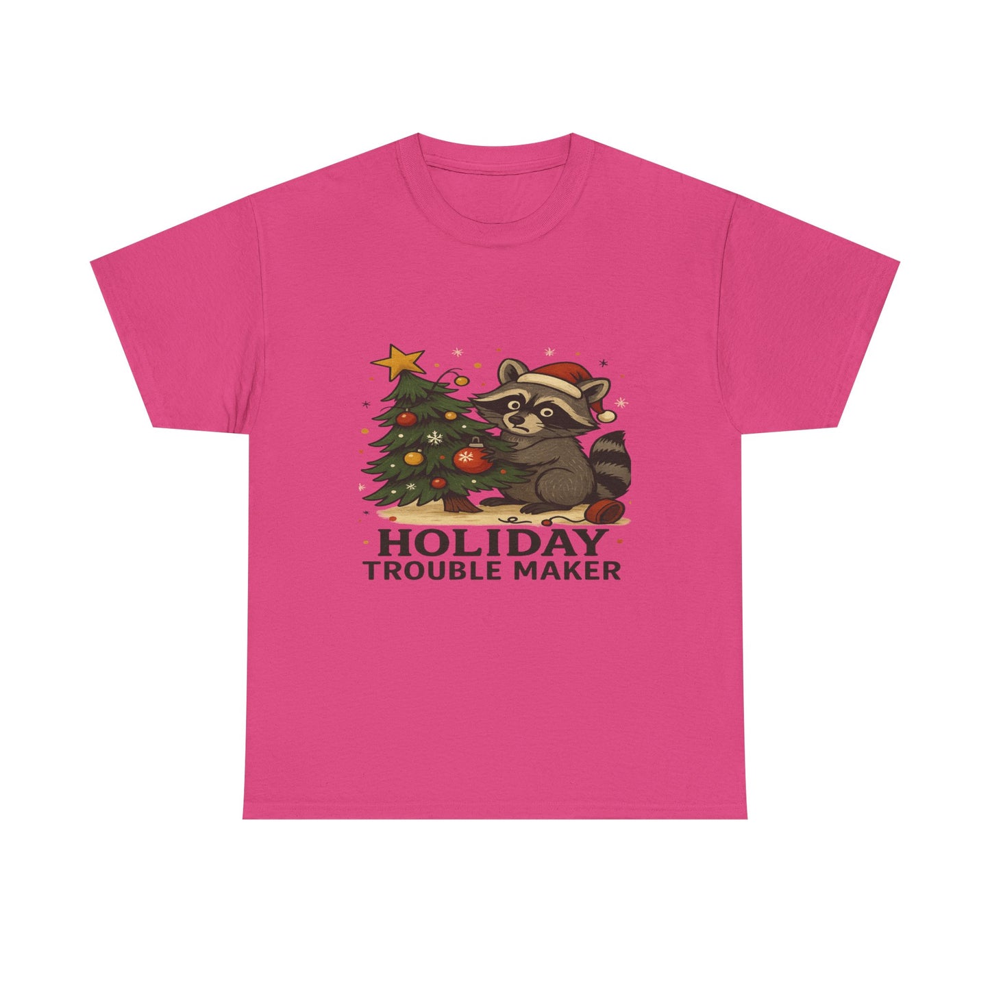 Christmas Raccoon Tee