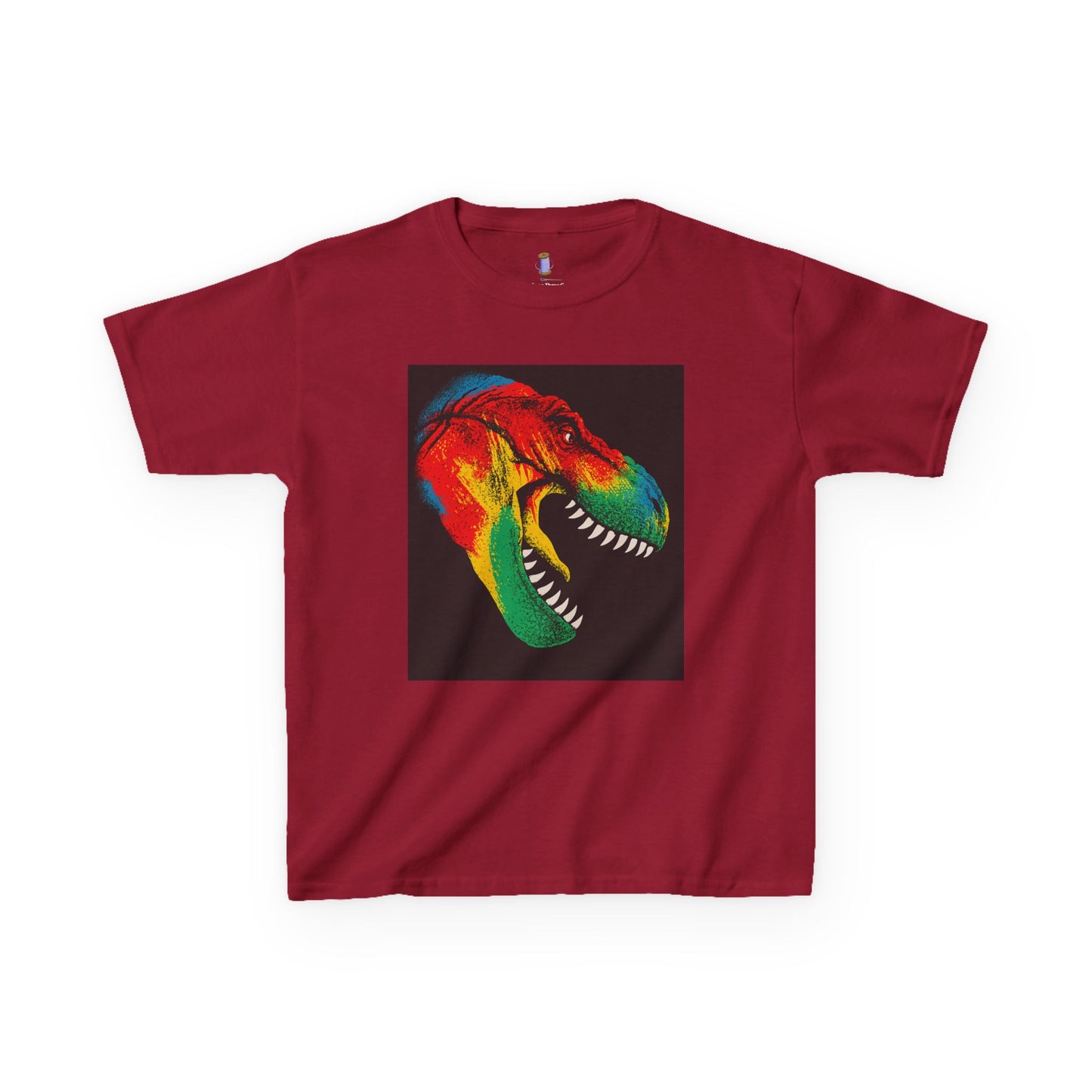 Colorful Dinosaur Kids Tee, Fun T-Shirt for Boys and Girls, Perfect for Birthdays, Playdates, Gifts, and Holiday Celebrations