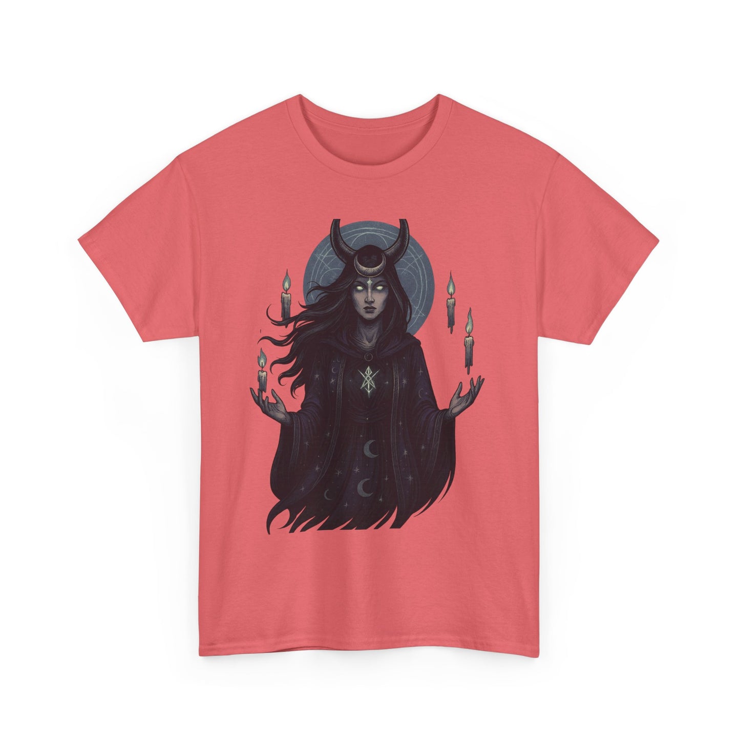 Moonlit Sorceress – Enchanted Candlelight Tee