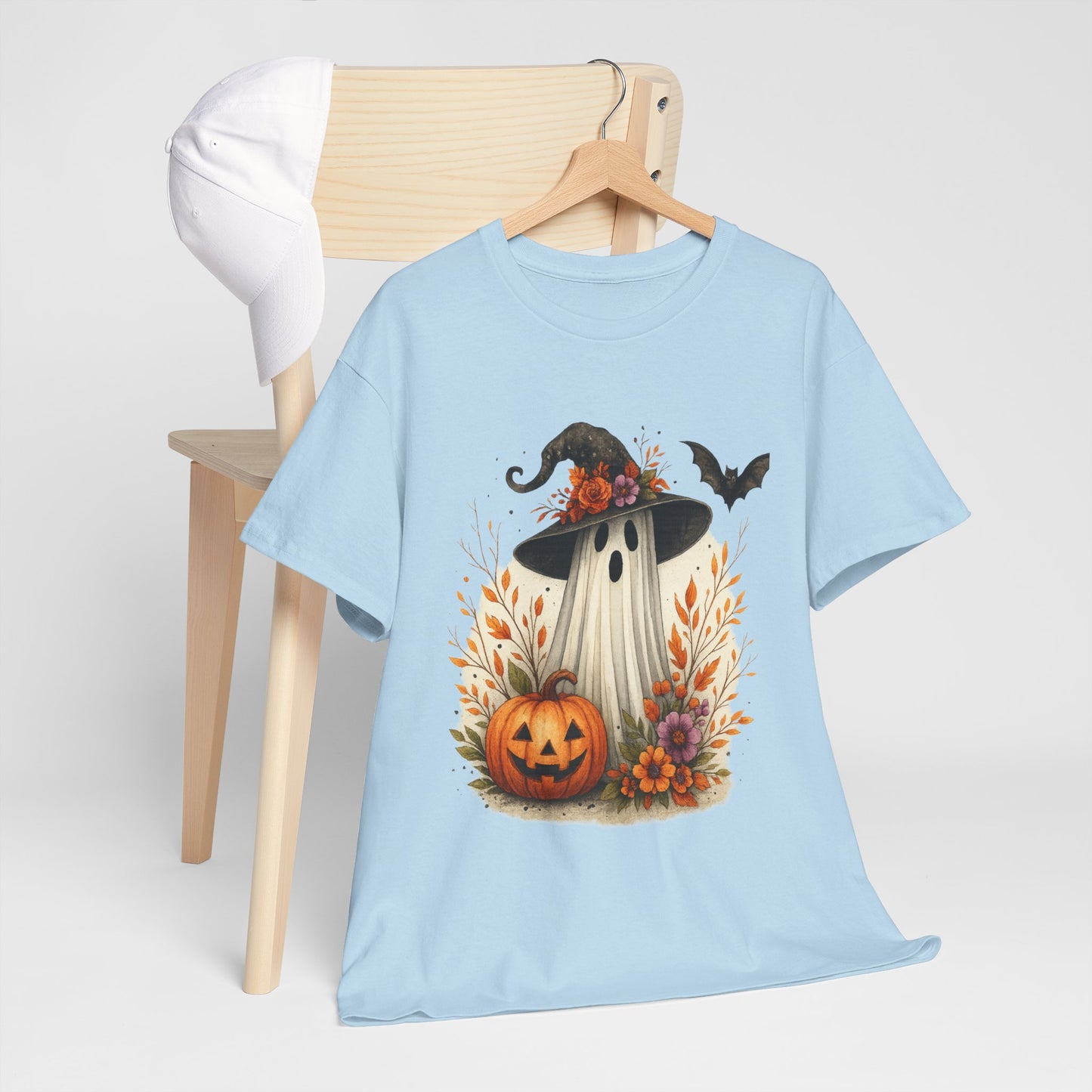 Whimsical Ghost Halloween Tee