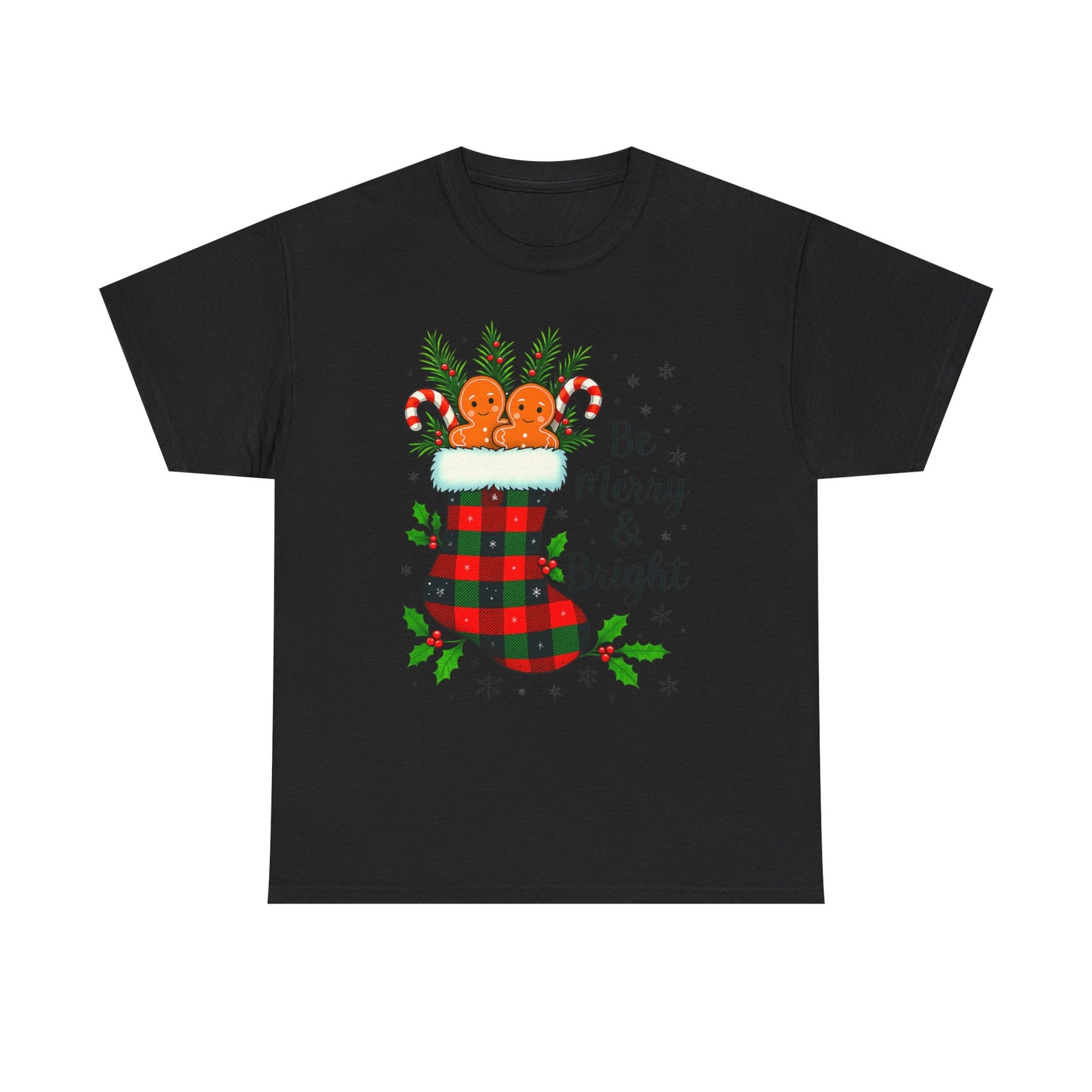 Christmas Plaid Stocking Tee