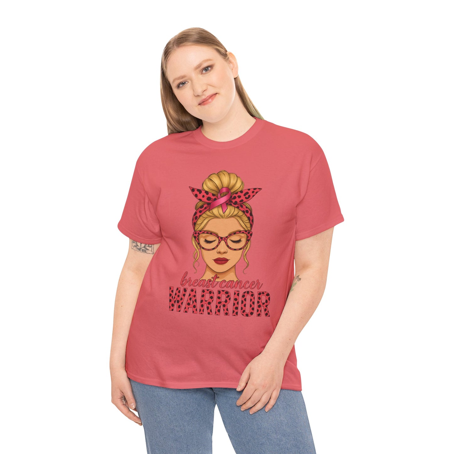 Breast Cancer Warrior Tee - Pink Ribbon Support