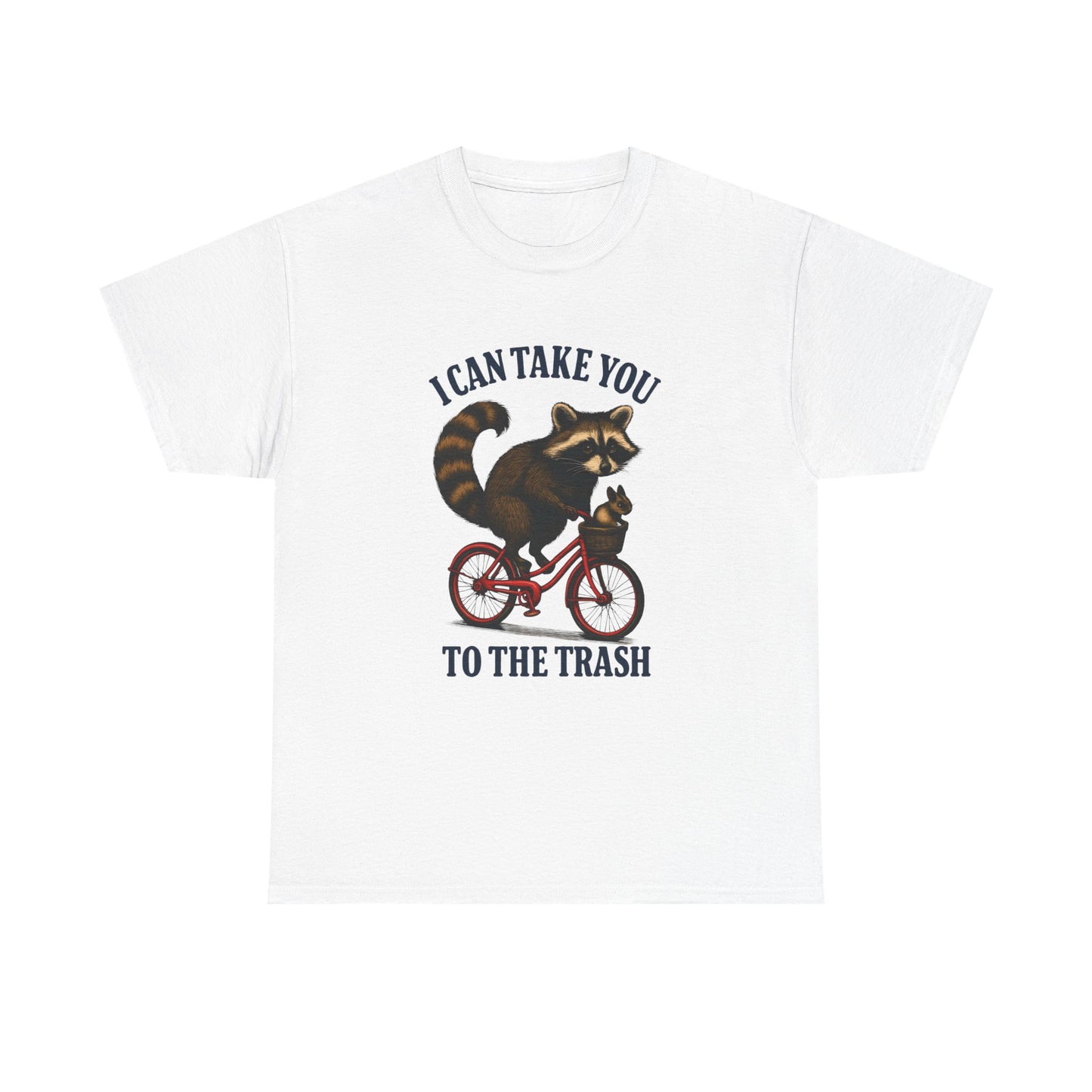 Raccoon Bike Ride: I Can Take You To The Trash Tee