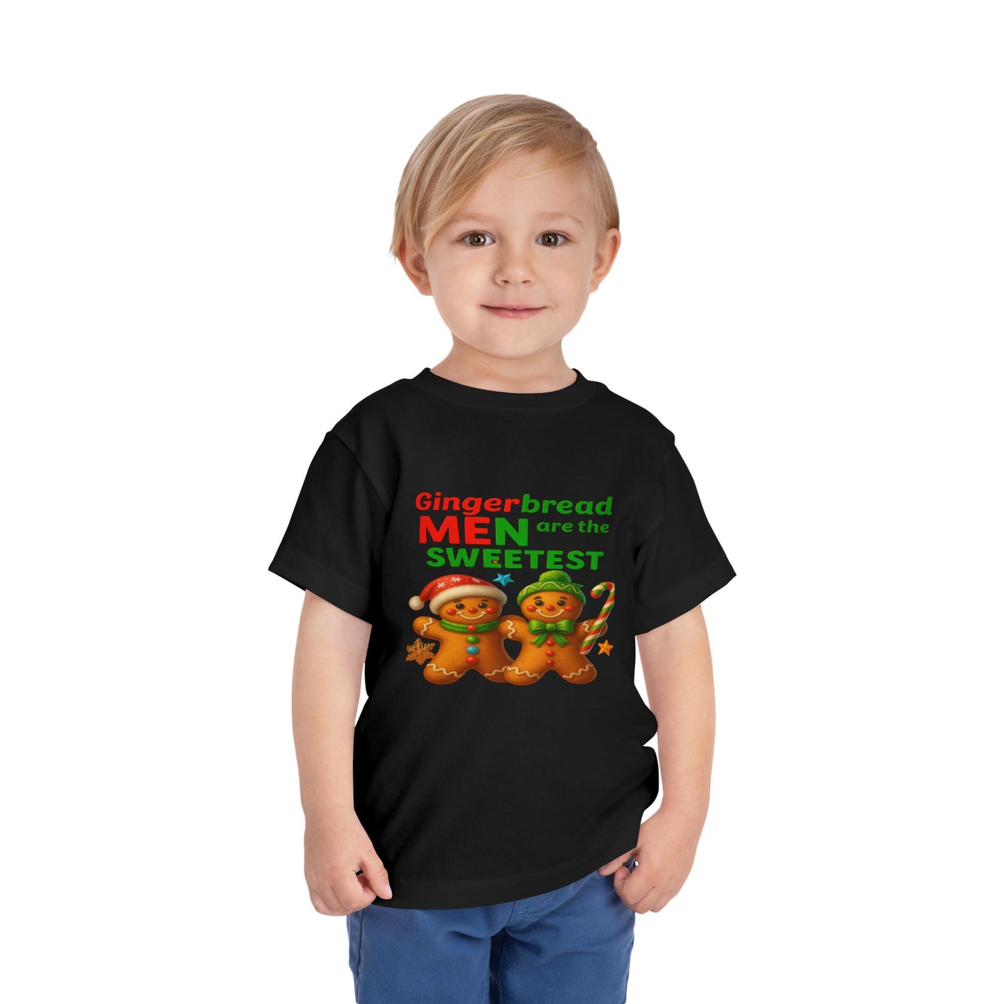 Gingerbread Sweetest Kids Christmas Tee