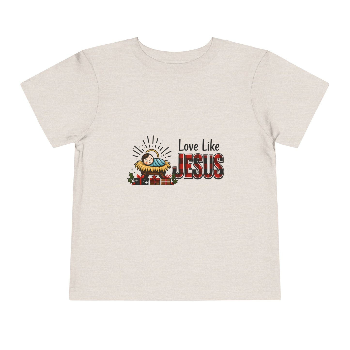 Baby Jesus Christmas Tee - Love Like Jesus Toddler Shirt