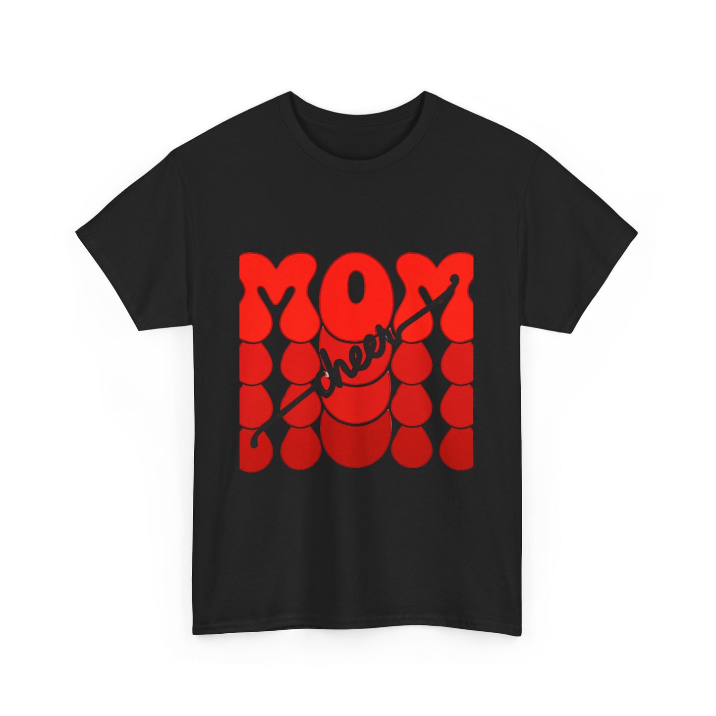 Retro Mom Cheer Tee – Bold Support & Spirit Shirt