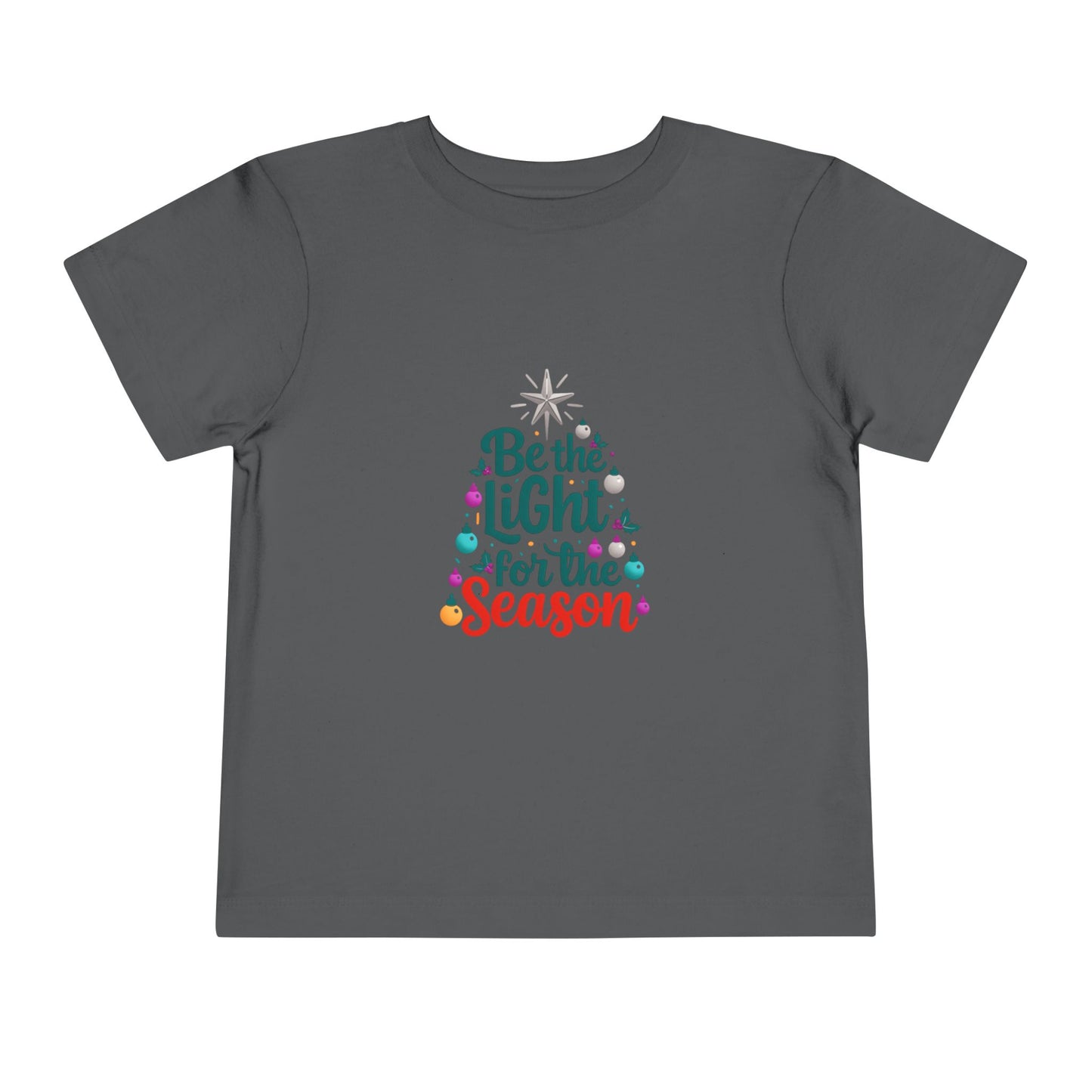 Be the Light Toddler Christmas Tee