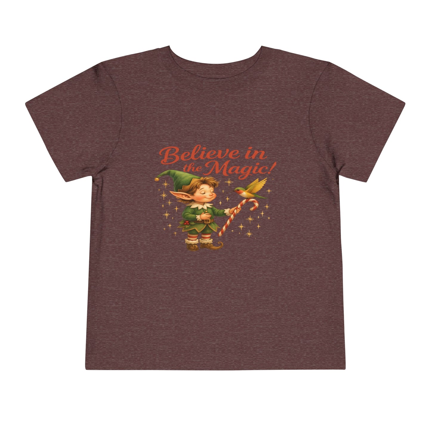 Elf & Hummingbird Christmas Tee - Believe in Magic!