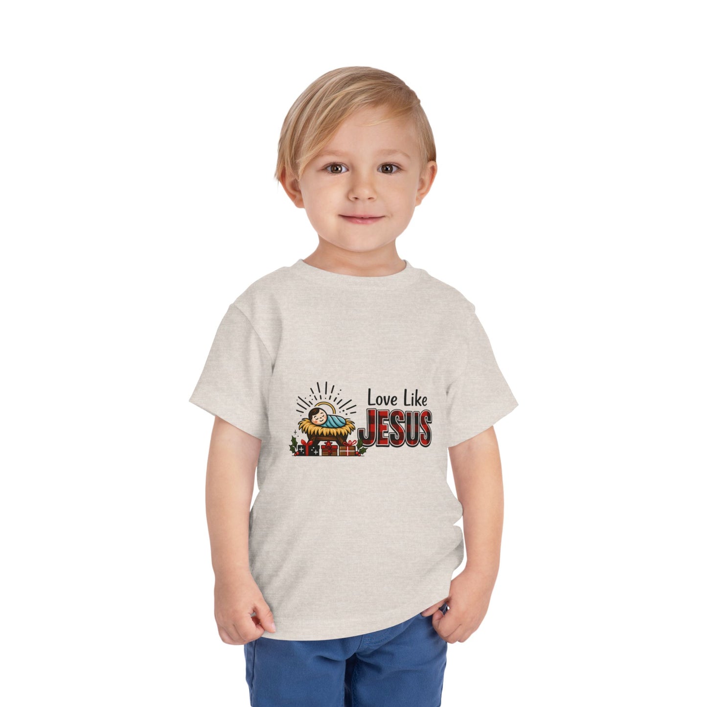 Baby Jesus Christmas Tee - Love Like Jesus Toddler Shirt