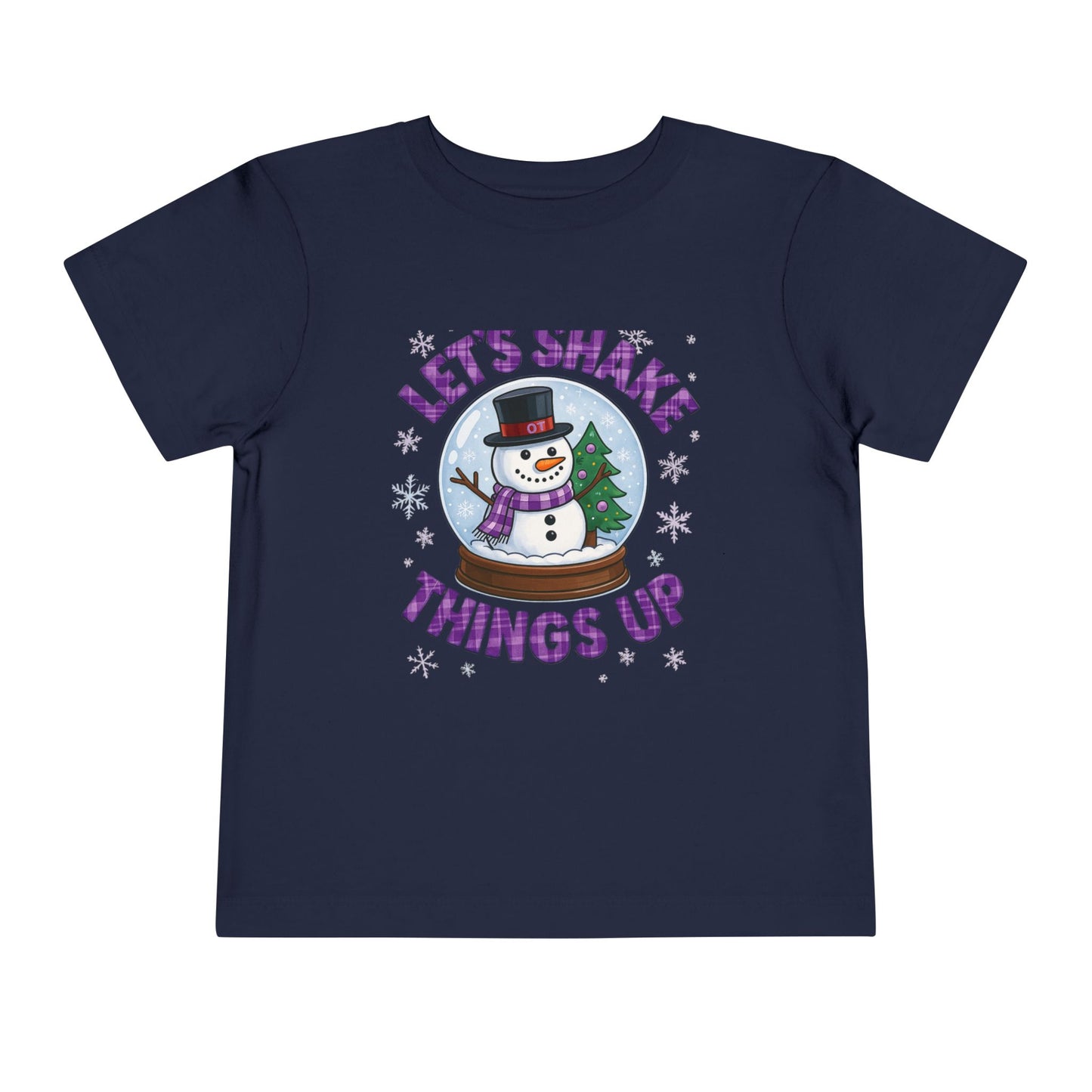 Shake Things Up! Snowman Christmas Toddler Tee