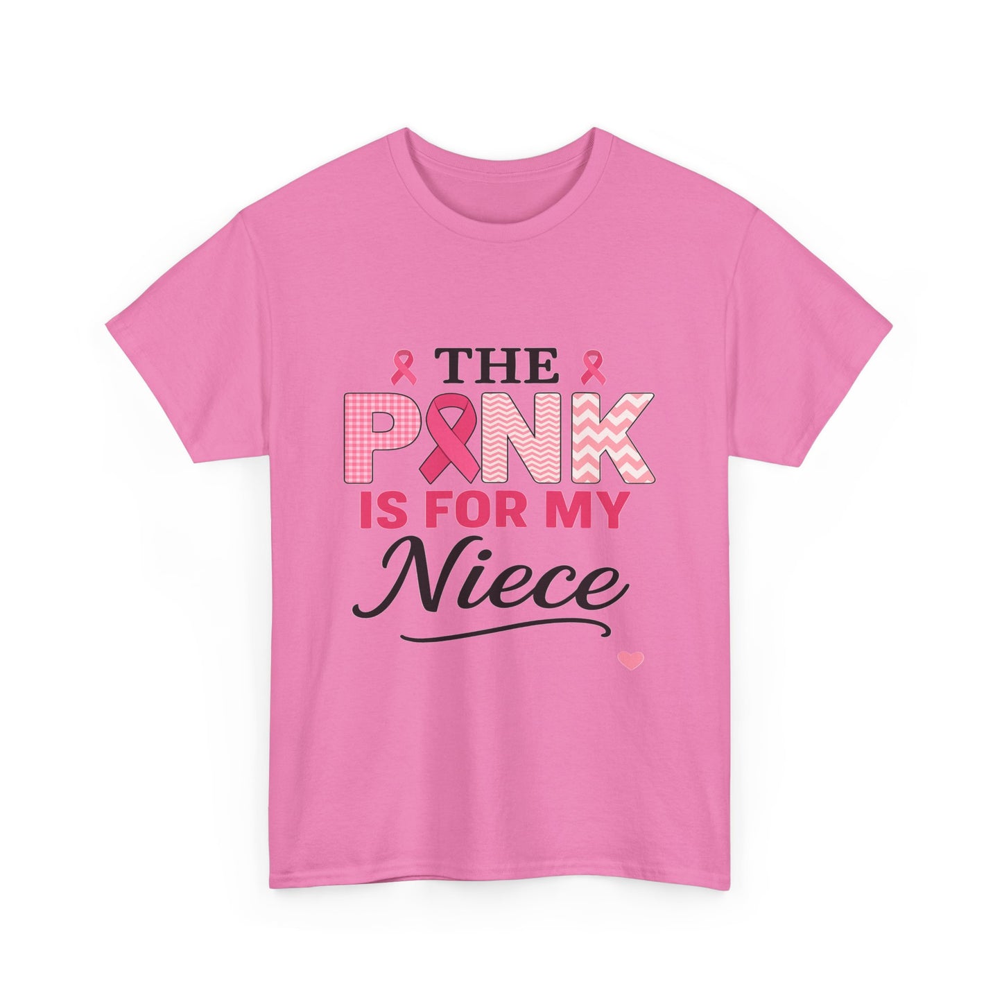 Pink Ribbon Niece Tee - Breast Cancer Awareness