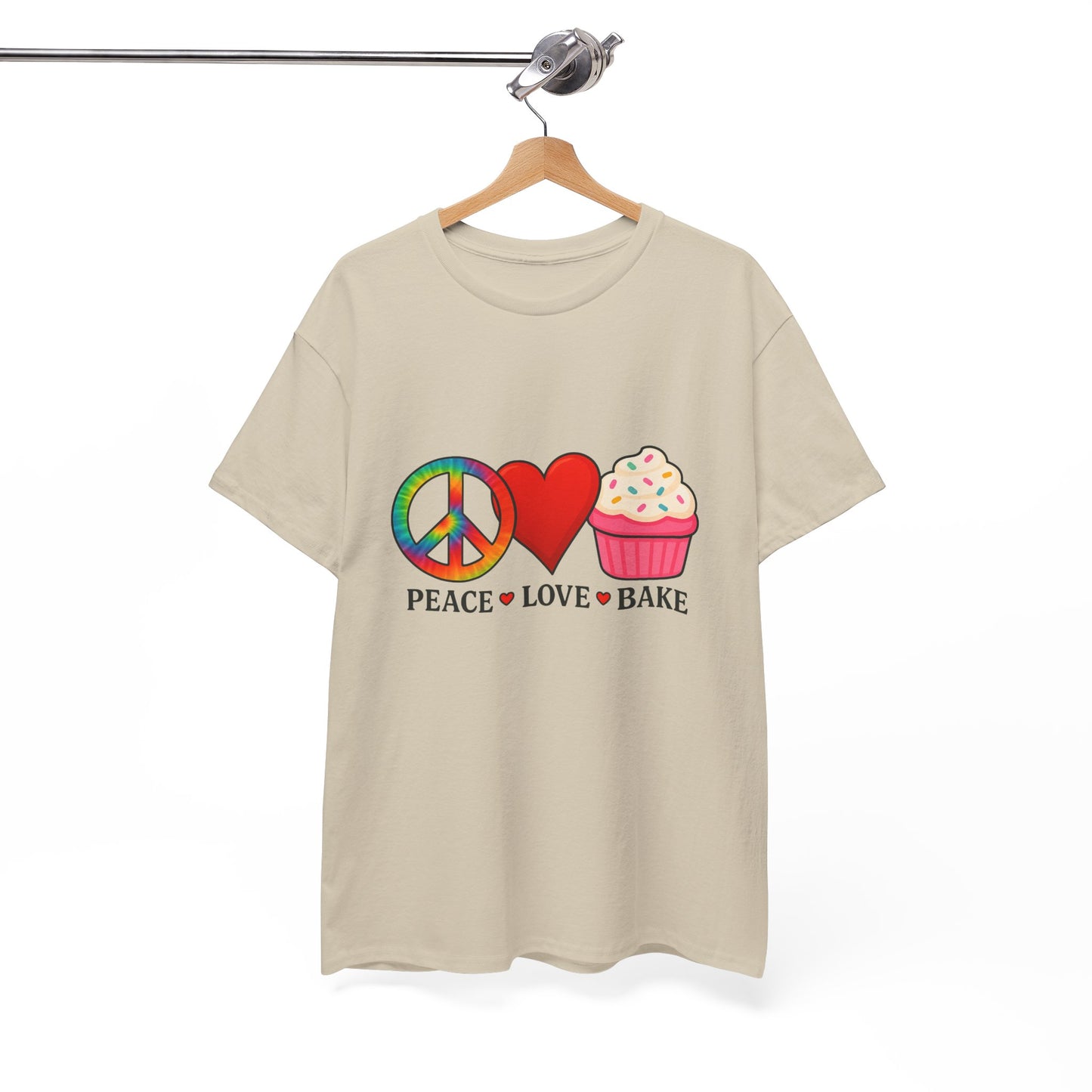 Tie-Dye Peace Sign Tee Love Celebration Shirt