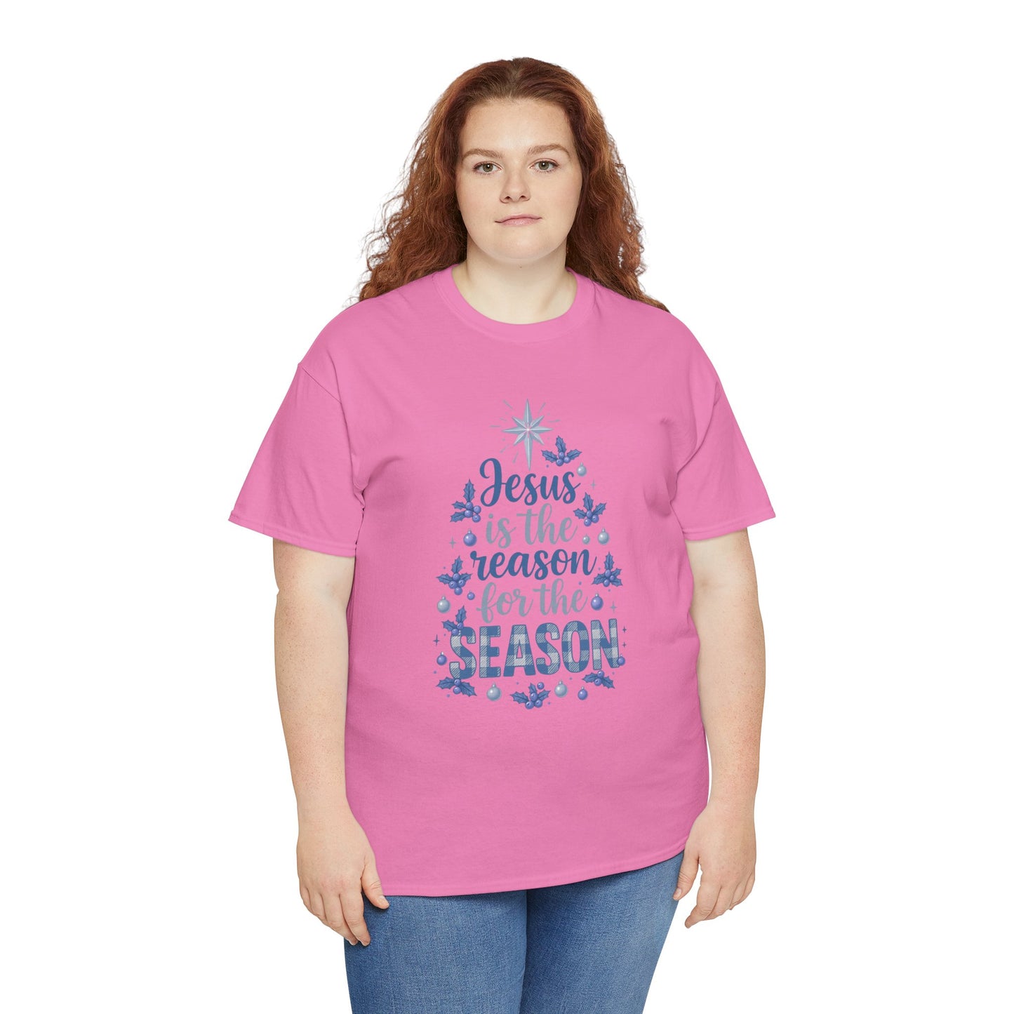 Jesus is the Reason Christmas Tree Tee
