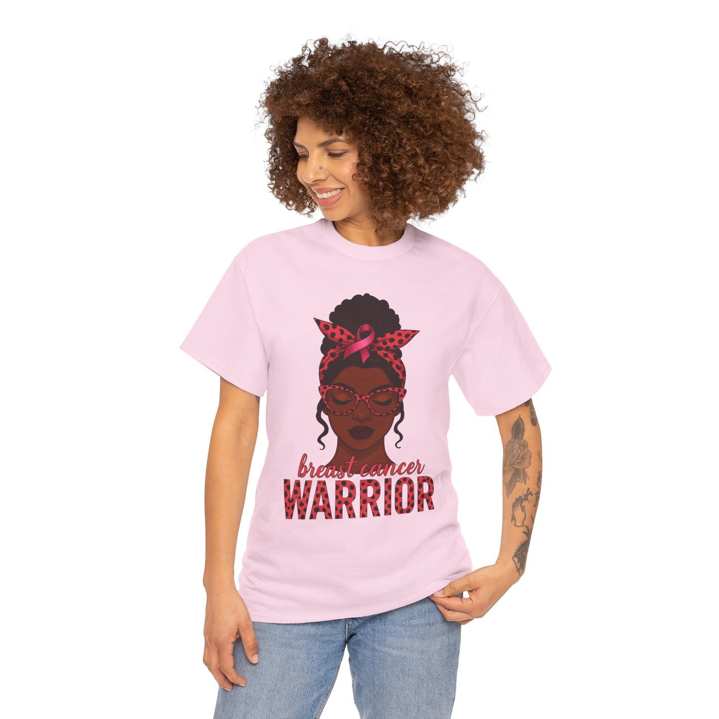 Breast Cancer Warrior Tee: Hope & Support
