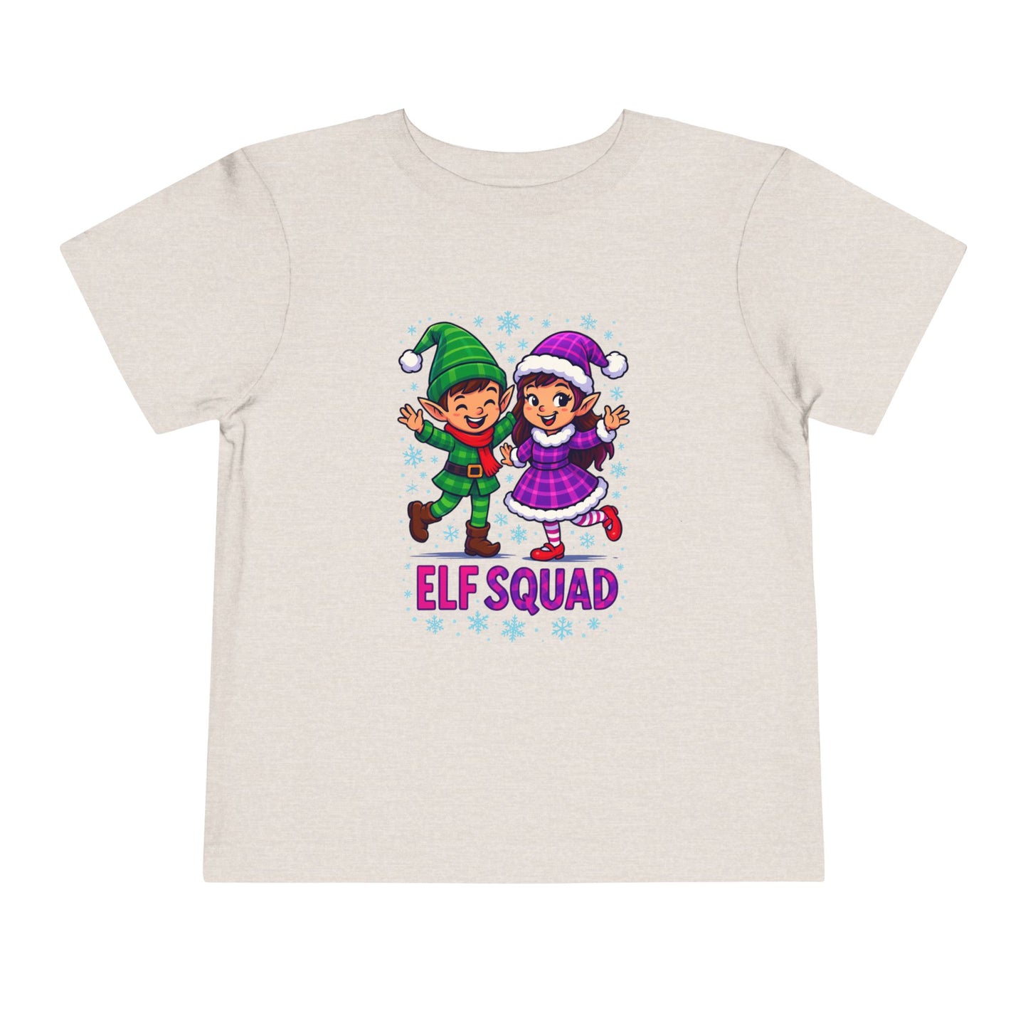 Elf Squad Toddler Christmas Tee