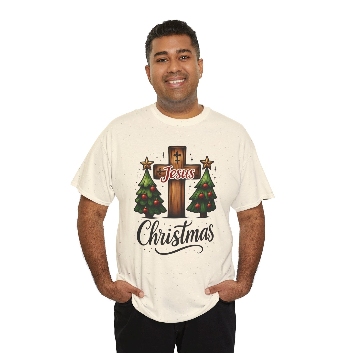 Christmas Cross Unisex Tee